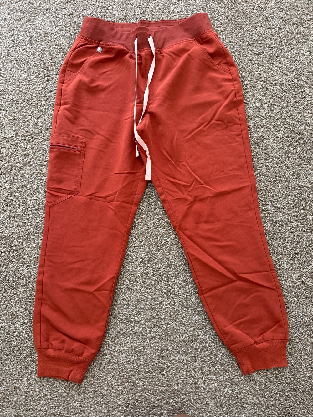 Figs Rust Women's Jogger scrub pants